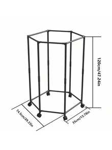 Perchero giratorio, perchero móvil, soporte colgador de ropa para dormitorio, secadora de ropa interior - Multicolor - Ver 4