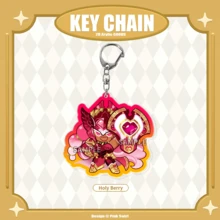 Biscuit Run, Biscuit Kingdom Acrylic Keychain, Cartoon Pattern, Car Key Chain Pendant, Key Chain, Key Ring, Bag Charm, Special Gift For Friends