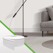 Flexible Self-Adhesive EVA Skirting Board White Simple Application Line RP16 My Skirting Board MRP - White - View 6