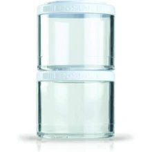 BlenderBottle GoStak Twist N' Lock Storage Jars, 150cc 2-Pak, White - Màu B - Xem 1