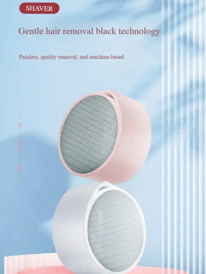 Glass Depilation Device, Hair Removal Tool, Callus Remover, Foot File Set