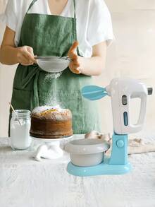 儿童玩具，玩具厨房，玩具厨房，儿童厨房玩具，过家家电动打蛋器，带逼真灯光和声音，适合3岁以上幼儿，圣诞节生日礼物，不含电池 - 仿真小家電 - 查看 2