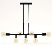 Rubis Aluminum Pendant Ceiling E27 7 Lights Lumini Lab - 烏亮 - 查看 9