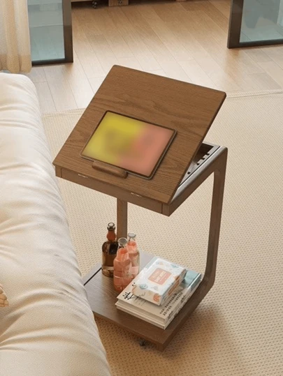 이동식 침대 옆 테이블, 침실 가정용 협탁, 창의적인 침대 옆 캐비닛, 나무 침대 옆 수납 캐비닛, 협탁 대안