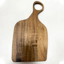 1pc Customized Cutting Board, Personalized Engraving, Mother & Child Cooking Food Board Set, Can Customize Name Or Preferred Text, Unique And Meaningful, Ideal Gift For Father/Mother, Husband/Wife, Boyfriend/Girlfriend, Perfect For Wedding, Family Gathering, Anniversary, Father's Day, Mother's Day, Valentine's Day, Christmas, Multi-Functional, Durable, Decorative, Reusable - Brown - View 15