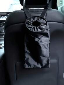 rayhong 可折叠多功能便携式牛津布车载垃圾桶 - 黑色垃圾盒，紧凑型车载垃圾桶，多功能车载储物盒，用于汽车清洁 - 可悬挂在座椅靠背上的垃圾桶，汽车内饰配件垃圾桶和储物袋，汽车用品，圣诞节，汽车储物，垃圾桶，汽车 - 彩色 - 查看 1