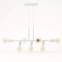 Rubis Aluminum Pendant Ceiling E27 7 Lights Lumini Lab - 微紋理白色 - 查看 9