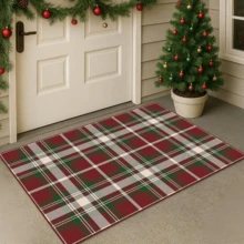 1pc Washable Moroccan Style Plush Runner Rug, Made Of High-Quality Plush, Suitable For Doormat, Hallway, Short Pile, Runner Rug, Soft And Skin-Friendly, Ideal For Living Room, Entryway, Study, Dining Room Decor, Machine Washable, New Design, Multiple Sizes Available, Housewarming, Christmas Gift - Multicolor - View 4