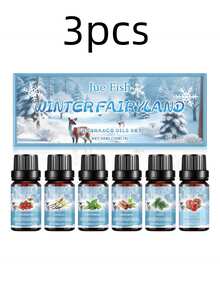 Winter Aromatic Essential Oil Set, Humidifier, Aromatherapy Essential Oil, Fresh Air, Women's Car Fragrance, Women's Perfume Moisturizer, Diffuser, Fresh And Natural Humidifying Essential Oil, Long-Lasting Aromatic Essential Oil Perfume. The Best Choice For Giving To Friends And Family - Multicolor - View 15