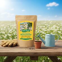 Mini huerto de manzanilla Happy Flower kit germinación garantizada jardín interior exterior fácil plantar semillas naturales aromáticas frescura recetas remedios ecológico práctico - Amarillo - Ver 3