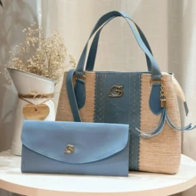 Women Bag Sets - 藍色 - 查看 1
