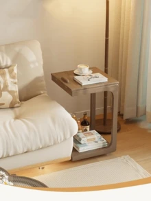 Movable Bedside Table, Bedroom Home Use Nightstand, Creative Bedside Cabinet, Wooden Bedside Storage Cabinet, Alternative To Nightstand - Multicolor - View 2