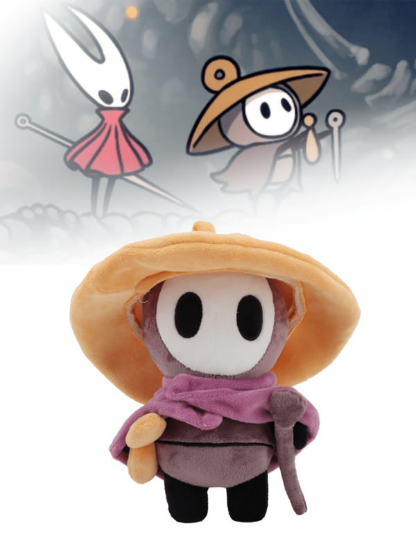 Adorable Cartoon Sherma Plush Toy Hollow Knight Silksong Plush Toy Game Merchandise Sherma For Kids Birthday Halloween Gift