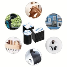 30pcs Double Sided Tape, Wall Tape Suitable For Home, Office, Car, Outdoor Use - Black - View 3