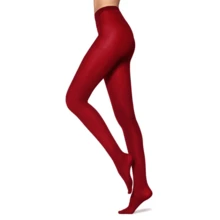 LUPO Opaque Wolf Tights Thread 40 5830-001 - Intense Red - View 1