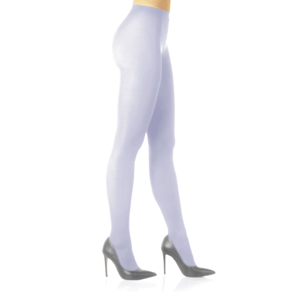 LUPO Opaque Wolf Tights Thread 40 5830-001 - White - View 1