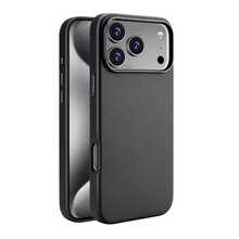 Magnetic Leather Case Cover With MagSafe Induction Protection For IPhone 17, 17Air, 17Pro, 17ProMax - 黑色 - 查看 2