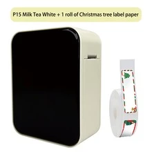 جهاز طباعة الملصقات Marklife P15، طابعة حرارية، طابعة ملصقات محمولة بلوتوث، مناسبة لطباعة ملصقات الأسماء وملصقات العناصر والملصقات القابلة للتقشير وملصقات العناوين. مثالي للطلاب والعائلات والأفراد. هذا المنتج متوافق مع أنظمة أندرويد وأبل. هدايا عيد الميلاد، رأس السنة 2026، عرض ترويجي كبير في نهاية العام!