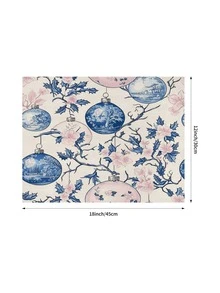 1 pièce Chemin de table boule de Noël, Chemin de table décoratif de Noël, Chemin de table aspect lin de Noël, Chemin de table, Chemin de table, 1 pièce Chemin de table, 4 pièces Sets de table, 1 pièce Housse de coussin, 3 produits disponibles, Décoration de maison saisonnière intérieure et extérieure pour l'hiver, Décoration de Noël pour la maison, Décoration de chambre de Noël, Décorations de fête de Noël