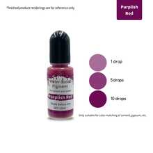 مجموعة 16 لون من الصبغات القائمة على الماء بحجم 10 مل لكل لون - طلاء حرفي نابض بالحياة للفن على الإسمنت والجص DIY