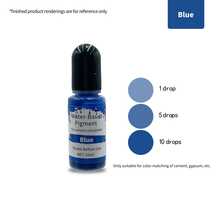 مجموعة 16 لون من الصبغات القائمة على الماء بحجم 10 مل لكل لون - طلاء حرفي نابض بالحياة للفن على الإسمنت والجص DIY