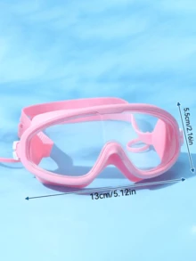 1pc Kids Swimming Goggles, Waterproof Anti-Fog Anti-Leak Large Frame Swimming Goggles, Suitable For 4-16 Years Old Boys And Girls, High Definition Swimming Equipment - Multicolor - View 2