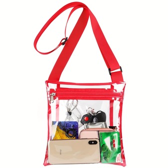 Vorspack Stadium Approved Clear Purse - TPU Crossbody Bag For Women - Concert