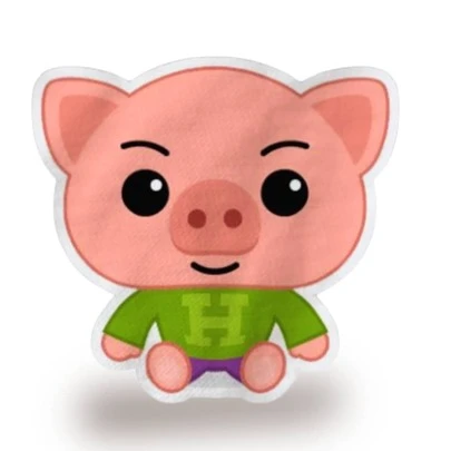 Peluche/Almohada De Apego Para Niños Con Diseño De El Payo Plim Plim Y sus Amigos