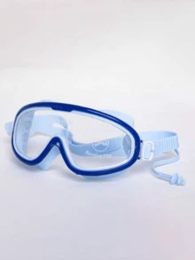 1pc Kids Swimming Goggles, Waterproof Anti-Fog Anti-Leak Large Frame Swimming Goggles, Suitable For 4-16 Years Old Boys And Girls, High Definition Swimming Equipment - Multicolor - View 3