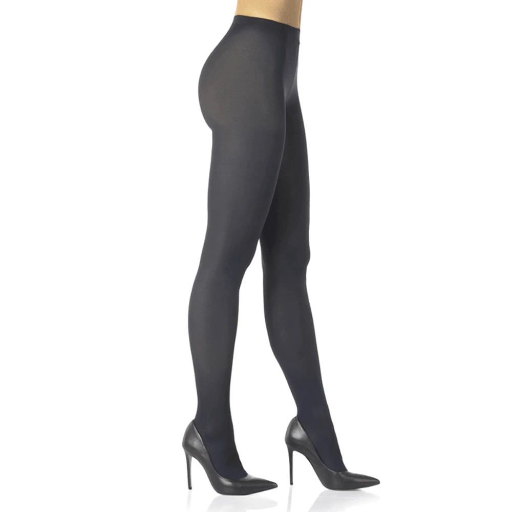 LUPO Opaque Wolf Tights Thread 40 5830-001 - Graphite - View 1