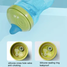 1PC 300ml/10oz Duck Spout Sippy Cup, PP Large Capacity, Portable & Anti-Drop Water Bottle, With Dust-Proof Lid, Leak-Proof & Dust-Proof, Drinking - Multicolor - View 8