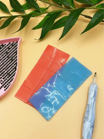 10块装钻石画粘土，彩色DIY钻石画粘土蜡，钻石画工具，粘土蜡，钻石艺术蜡套装，适用于钻石艺术刺绣配件