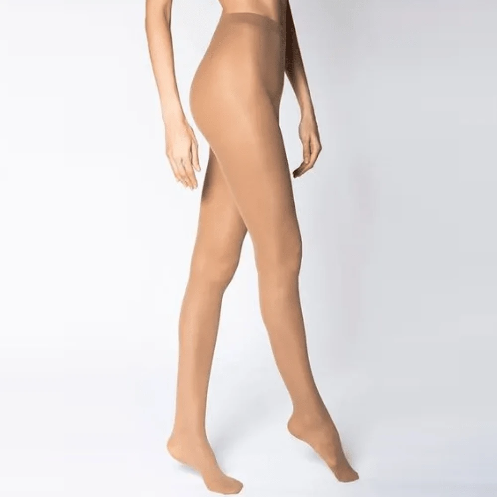LUPO Opaque Wolf Tights Thread 40 5830-001 - Rice Po - View 1