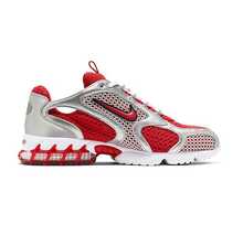 Nike 耐克减震耐磨训练男跑鞋 新款轻便舒适软底户外运动鞋 AIR ZOOM SPIRIDON CAGE 时尚休闲运动鞋 运动必备 CJ1288-600 - 銀紅色 - 查看 3