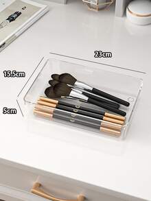 4 Piezas /7 Piezas /8 Piezas /9 Piezas /13 Piezas /25 Piezas/Set de Organizador de Cajón Transparente, Set Libremente Combinable, Organizador de Cajón para Baño, Tocador, Caja de Almacenamiento de Maquillaje, Dormitorio, Utensilios de Cocina y Oficina, Organizador de Mesa Transparente Multifuncional para Mascotas