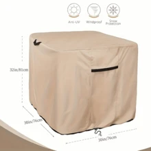 Heavy-Duty Air Conditioner Covers For Outdoor Units - Durable 900D Oxford Fabric Winter AC Cover Fits Up To 36x36x39 Inches - Waterproof, Windproof, And UV-Resistant Square Outdoor AC Unit Protection - Protect Your Outdoor Units With Premium Quality Protection