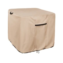 Heavy-Duty Air Conditioner Covers For Outdoor Units - Durable 900D Oxford Fabric Winter AC Cover Fits Up To 36x36x39 Inches - Waterproof, Windproof, And UV-Resistant Square Outdoor AC Unit Protection - Protect Your Outdoor Units With Premium Quality Protection