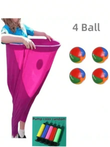 2025 New Grandma Pants Courtyard Game Set, Detachable Pants, Throwing And Catching Ball Training Game, Giant Outdoor Entertainment Throwing Game, Team Relay, Family Gathering, Outdoor Game Set
