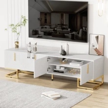 Television Stands & Entertainment Centers - White - View 4