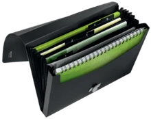 Leitz 46240095 carpeta Polipropileno (PP) Negro A4 - Negro - Ver 2