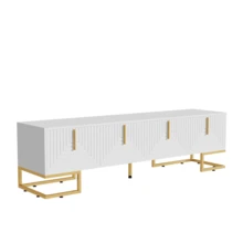Television Stands & Entertainment Centers - White - View 11