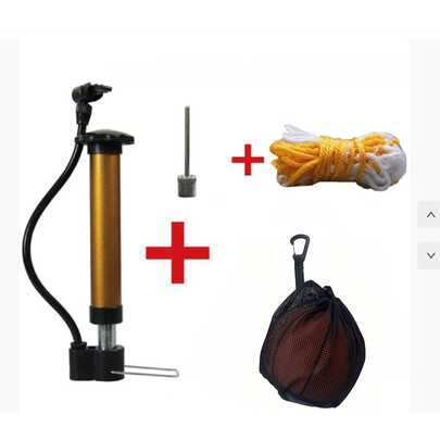 Bomba de aire portátil y mini de alta presión sin pegamento para bicicleta, bomba de aire para baloncesto, bolsa para balón de baloncesto