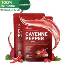 Cayenne Pepper Softgels Supplement – 12-In-1 Botanical Formula With Vitamin E, D3 + K2, Grape Seed, Hawthorn Berry, Beetroot, Berberine & Turmeric – Supports Circulation, Heart & Vascular Wellness – 240 Softgels (80-Day Supply) - Gói 2 - Xem 1