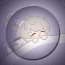 1pc Love And Deepspace Enamel Badge - Cute Anime Character Sleeping Pose Pin, Durable Metal Base For Backpack/Jacket, Gift For Anime Fans Teens Adults