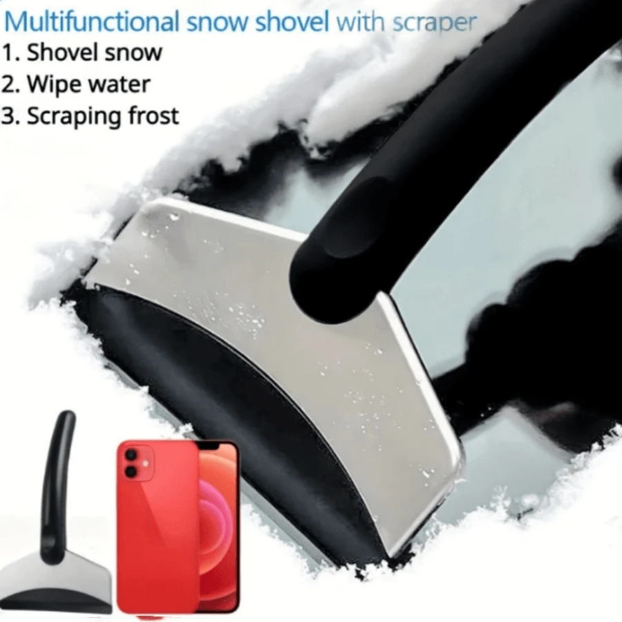 منتجات الجليد والثلج - كاشطة/فرشاة الجليد، مزيل الجليد، مجرفة الثلج من الفولاذ المقاوم للصدأ، أدوات إزالة الثلج والجليد