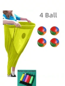2025 New Grandma Pants Courtyard Game Set, Detachable Pants, Throwing And Catching Ball Training Game, Giant Outdoor Entertainment Throwing Game, Team Relay, Family Gathering, Outdoor Game Set