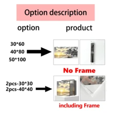 لوحة فنية حائطية حديثة قطعة واحدة، لوحة فنية على قماش بإطار خشبي، لوحة فنية حائطية بإطار خشبي كبير، لوحة فنية لمشهد غروب الشمس على الشاطئ، لوحة فنية لمشهد الساحل الطبيعي والمحيط، مع إطار أو بدون إطار، ديكور غرفة، ديكور منزلي، ديكور شقة طلاب الجامعة، هدايا لديكور الحائط في الفندق، المنزل، هدية مثالية لتدشين المنزل الجديد، غرفة المعيشة، غرفة النوم، الحمام والمكتب