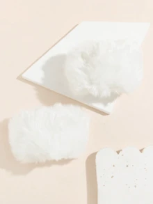 Solid Color Faux Fur Cuffs, Elegant Soft Warm Fuzzy Wrist Warmers, Winter Windproof Decorative Fake Sleeves