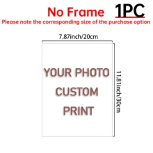 1pc Customizable No Frame Canvas Poster, Couple & Lovers Picture, Perfect Gift For Weddings, Anniversary, Valentine's Day, Home Decor, Custom Poster, Posters, Room Decor. Optional Frame,Slow Summer Living,Warm Ambience,Fall Decor