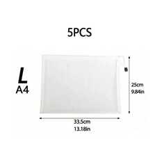 15PCS/5pcs/1pc Toy Storage Bags, Puzzle Sorting, Small Building Blocks, File Folder, Office Supplies Pouch, Portable Travel Organizer, Monthly Bill/Receipt Organizer, A4 File Folder, Essentials For School, Home, Office, Classroom